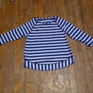Striped Long Sleeve Kids Shirt